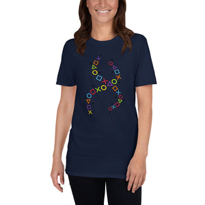 PS-Kurzärmeliges Unisex-T-Shirt