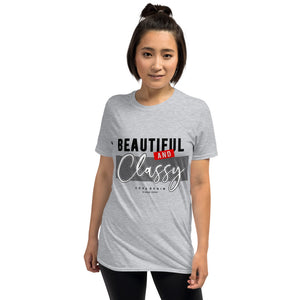 Beautiful&Classy/Kurzärmeliges Unisex-T-Shirt