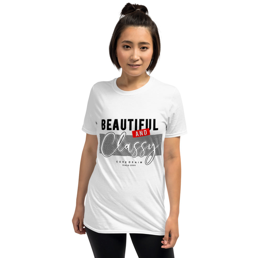 Beautiful&Classy/Kurzärmeliges Unisex-T-Shirt