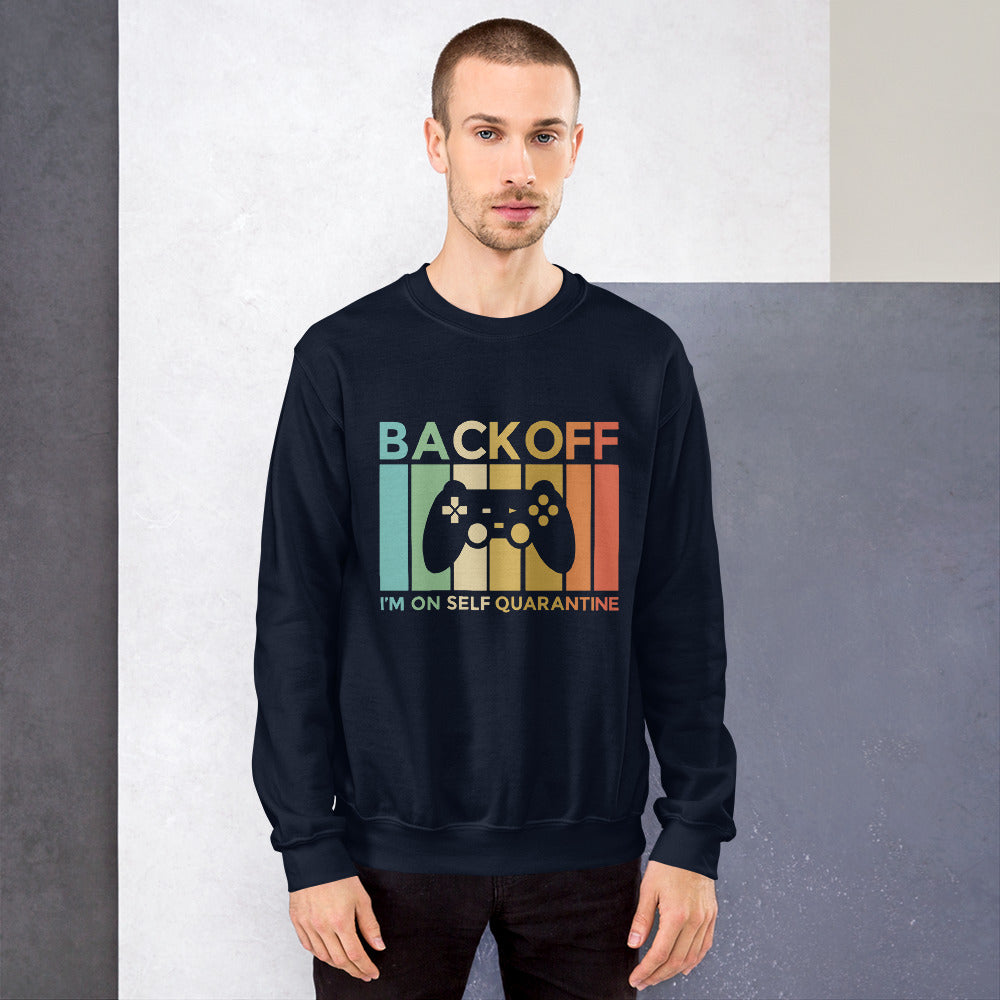 BACK OFF/Unisex-Pullover