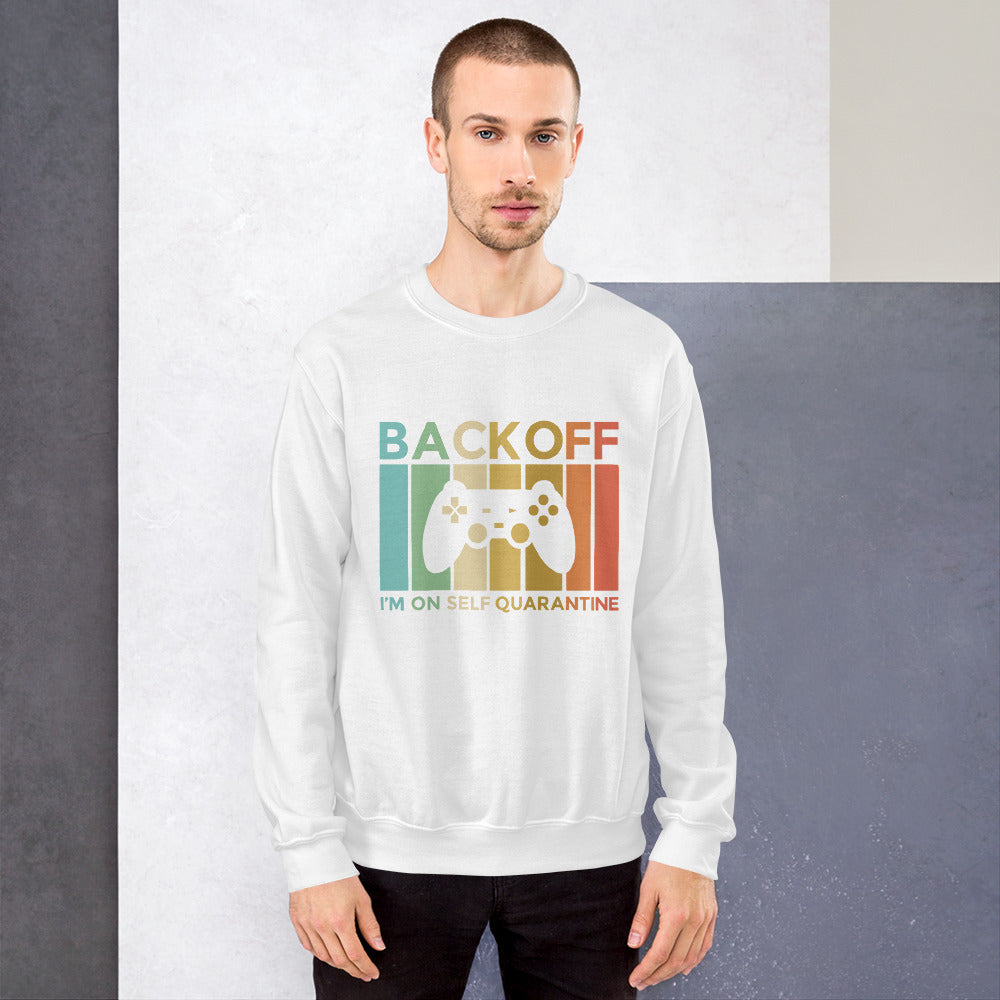 BACK OFF/Unisex-Pullover