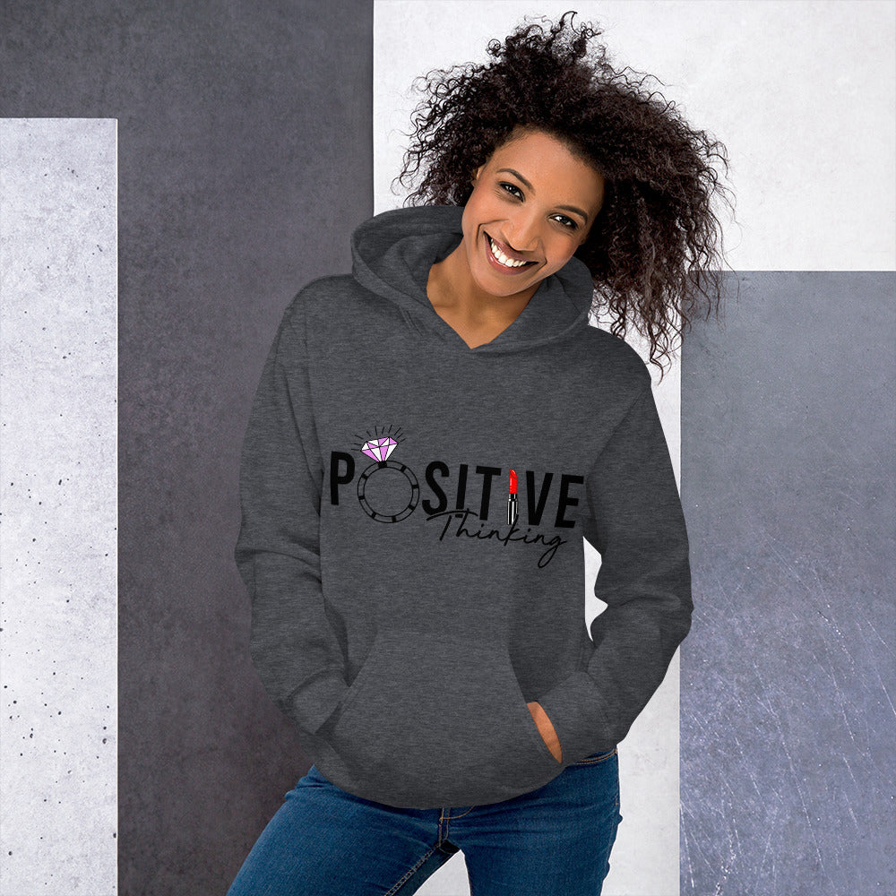 Positive Thinking Unisex-Kapuzenpullover